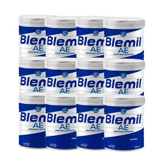 Pack 12 X Blemil Plus 1 AE, 800 grams