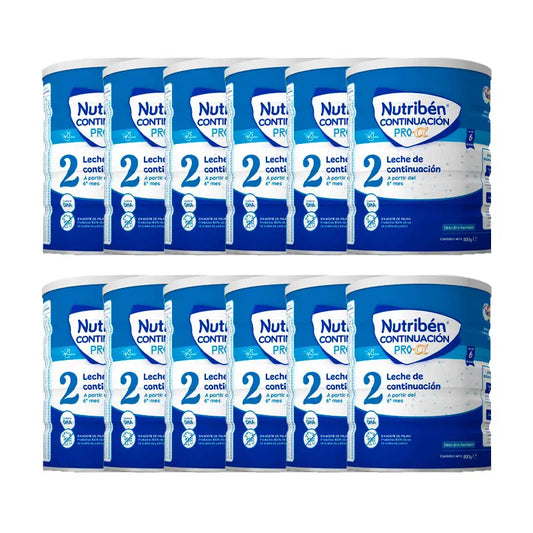 Nutribén Pro-Alfa 2 Milk Continuation, 12 X 800 g