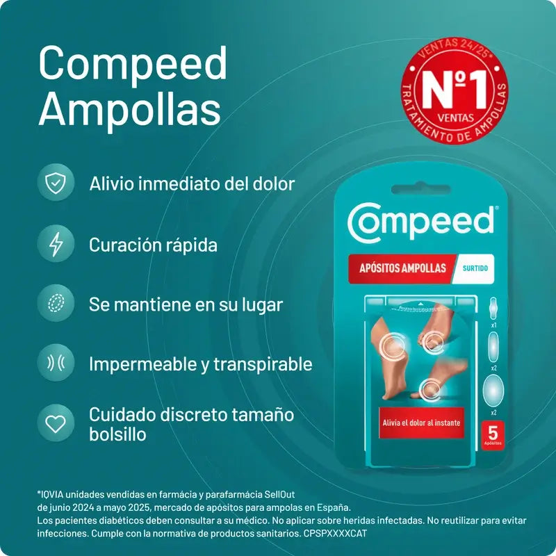 Compeed Pack Packung gemischte Blister, 2x5 Einheiten
