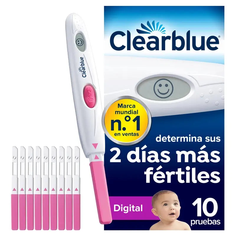 Clearblue Ovulationstest-Packung, 6 x 10 Stäbchen