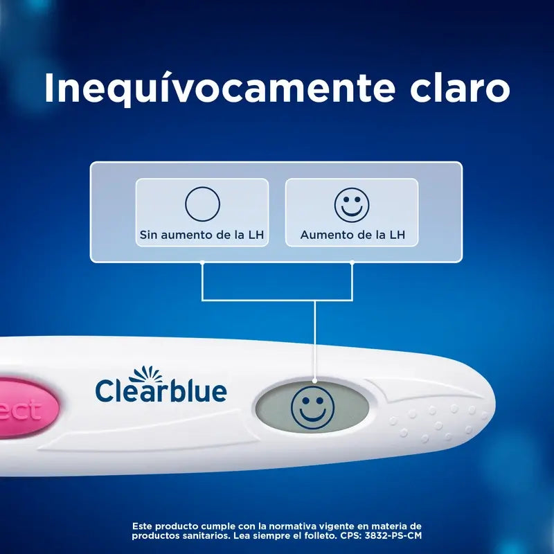 Clearblue Ovulationstest-Packung, 6 x 10 Stäbchen
