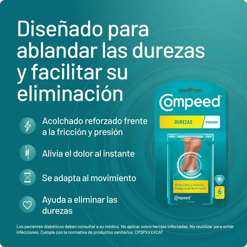 Compeed Pack Dressing mittlere Härte, 3x6 Einheiten