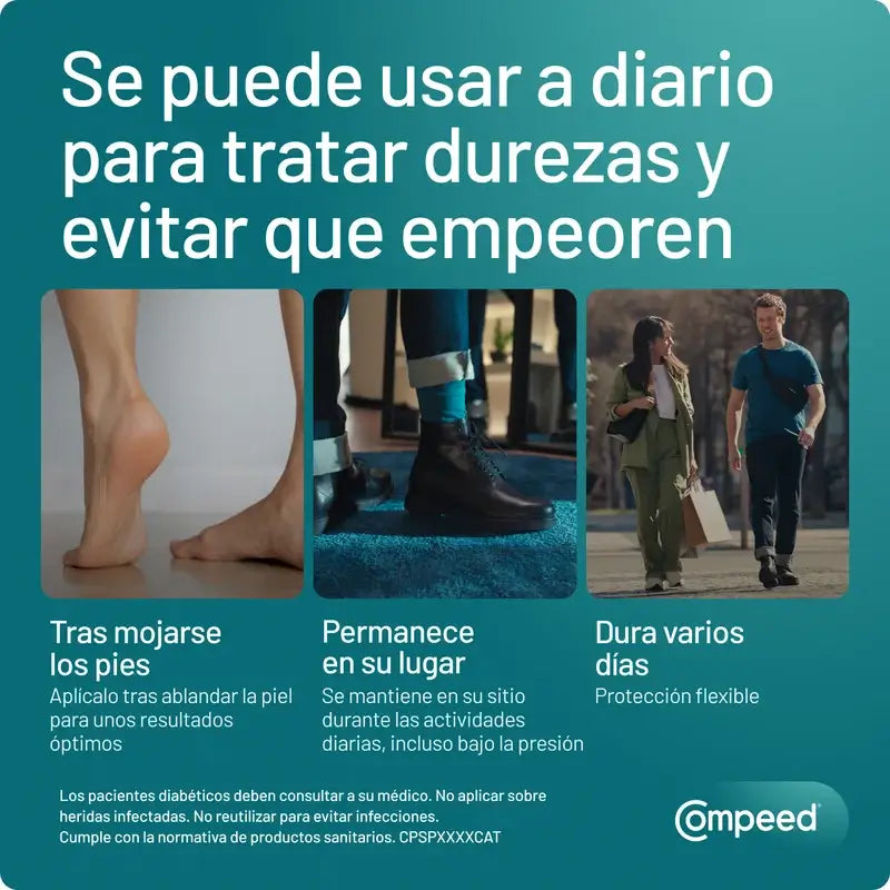 Compeed Pack Dressing mittlere Härte, 3x6 Einheiten