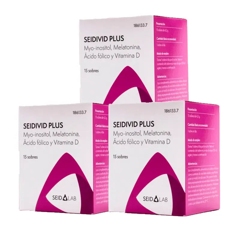 Seidivid Plus, Pack 3x15 Sachets