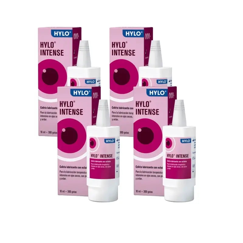 Hylo Intense Augentropfen 10 ml, 4er-Pack