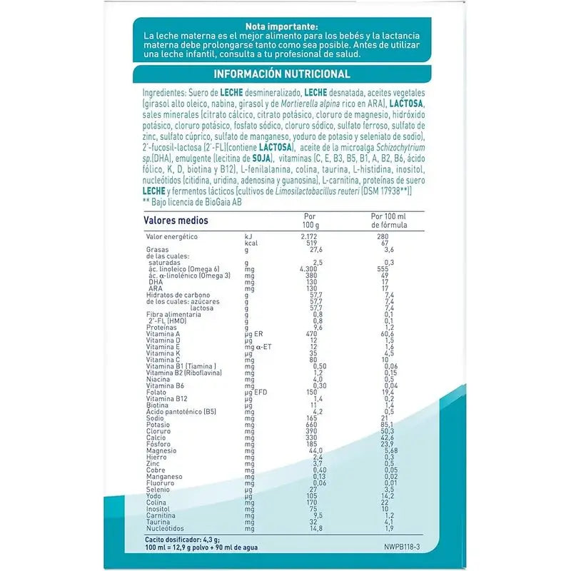 Nestlé Nan Optipro 1 Starter-Milch, 4X1200 g