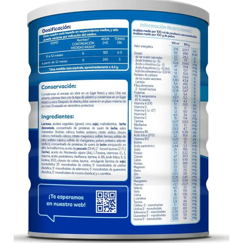 Nutribén Pro-Alfa 2 Milch Fortsetzung, 4 X 800 g