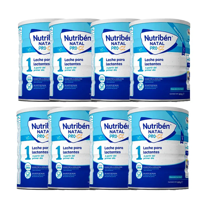 Nutribén Natal Pro-Alpha Milk Starter, 8 X 800 g