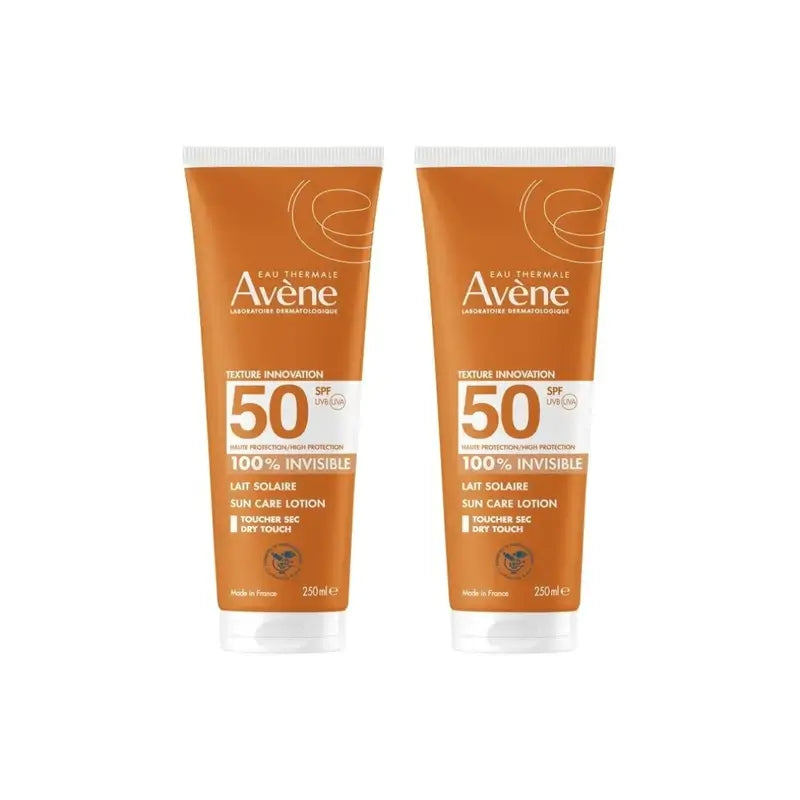 Avène Sunscreen Milk SPF50+ 2x250 ml