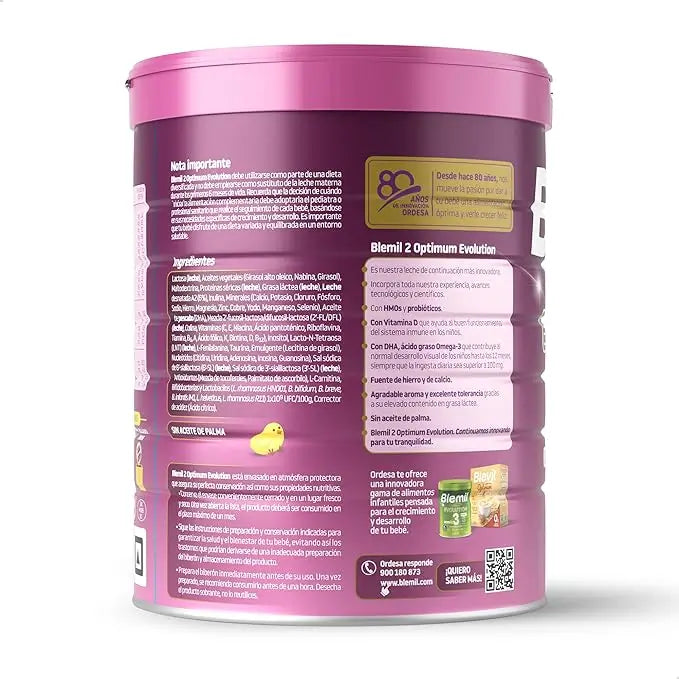 Blemil Optimum Evolution 2 Milchnahrung, 12X800g