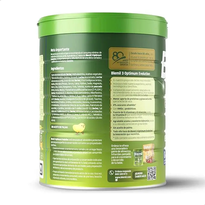 Blemil Optimum Evolution 3 Aufwuchermilch, 8X800g