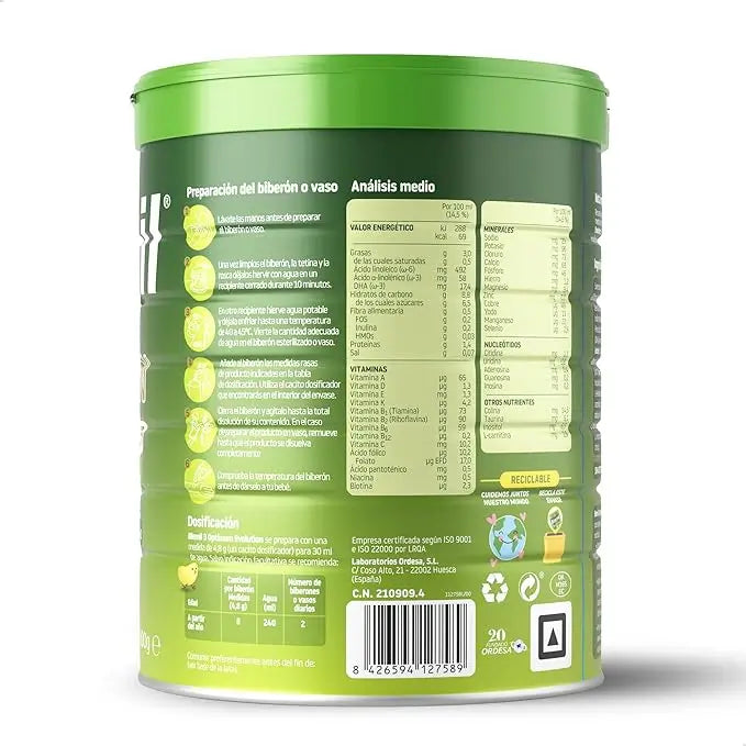 Blemil Optimum Evolution 3 Aufwuchermilch, 8X800g