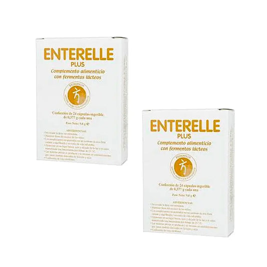 Bromatech Enterelle Plus, Pack 2x24 Capsules