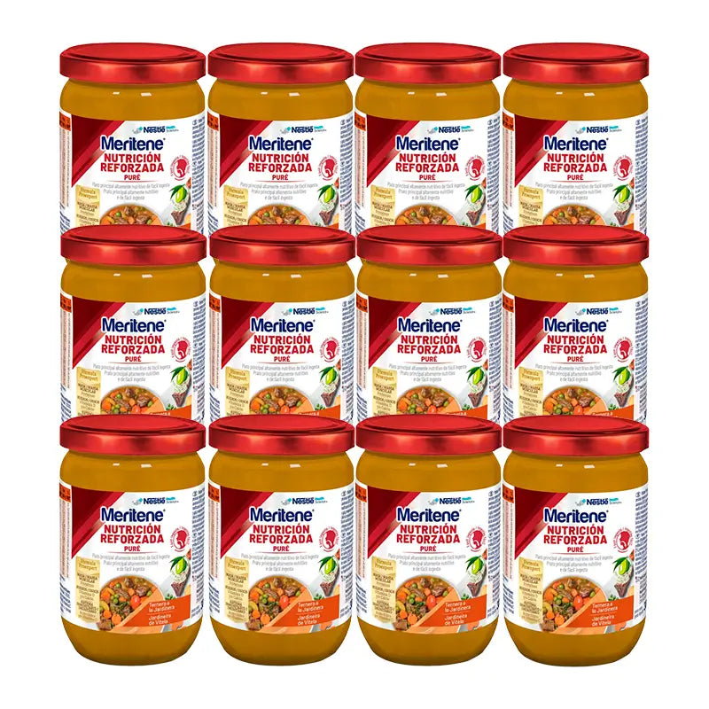 Meritene Pure Veal a la Jardinera, Pack 12x300g