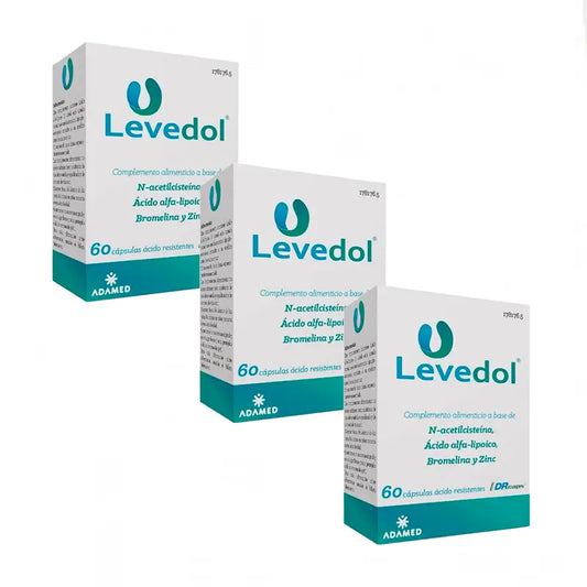 Levedol, Pack 3x60 Capsules