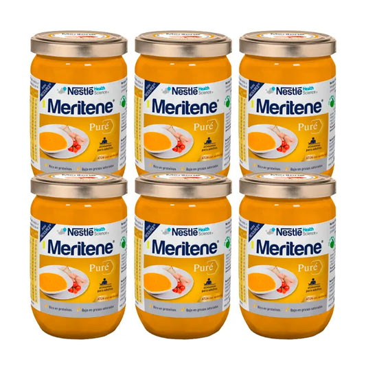 Meritene Puree Tuna with Vegetables, 6x300g