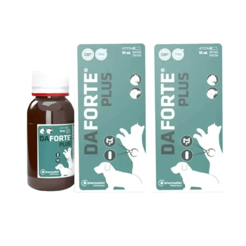 Daforte Plus Oral Gel, Pack 2 x 50 ml