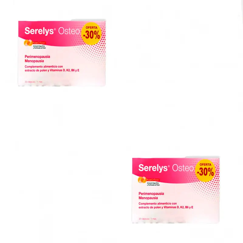 Serelys Osteo, Pack 2x30 Capsules
