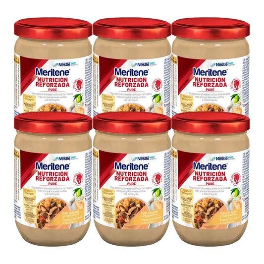 Meritene Pure Chicken & Mushroom, 6x300g