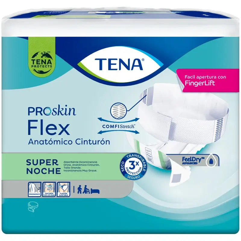 Tena Flex Windel Proskin Super Large Super Night, 80 Stück.