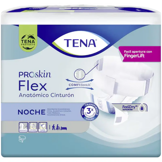 Tena Diaper Flex Proskin Anatomischer Nachtgürtel Large , 80 Stück.