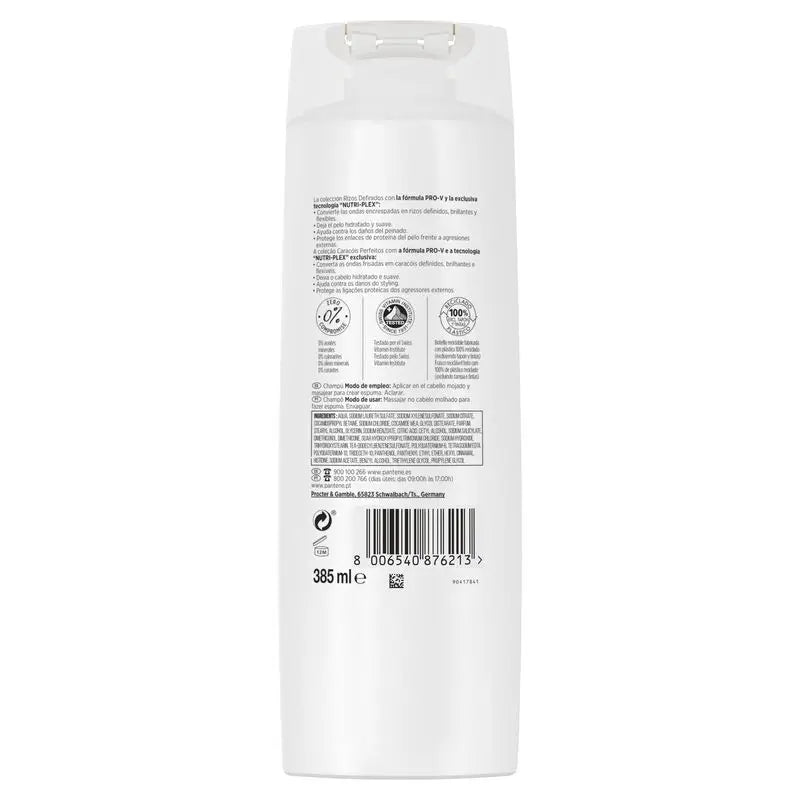 Pantene Nutri Plex Locken Shampoo 385Ml