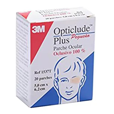 3M Opticlude Plus Eye Patch Small Size 6 x 5 cm 20 units