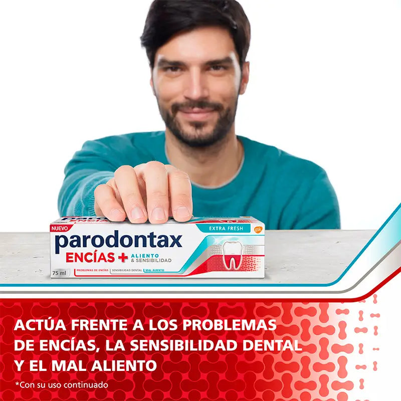 Parodontax Extra Fresh Sensitivity Zahnpasta, 75 ml