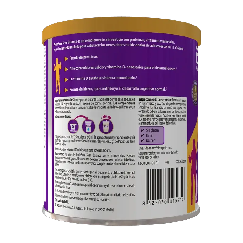 Pediasure Teen Balance Vanille Teenager, 400g