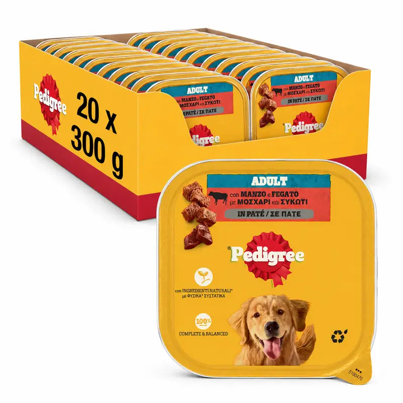 Pedigree Rindfleisch Livery Portion Box 20X300Gr
