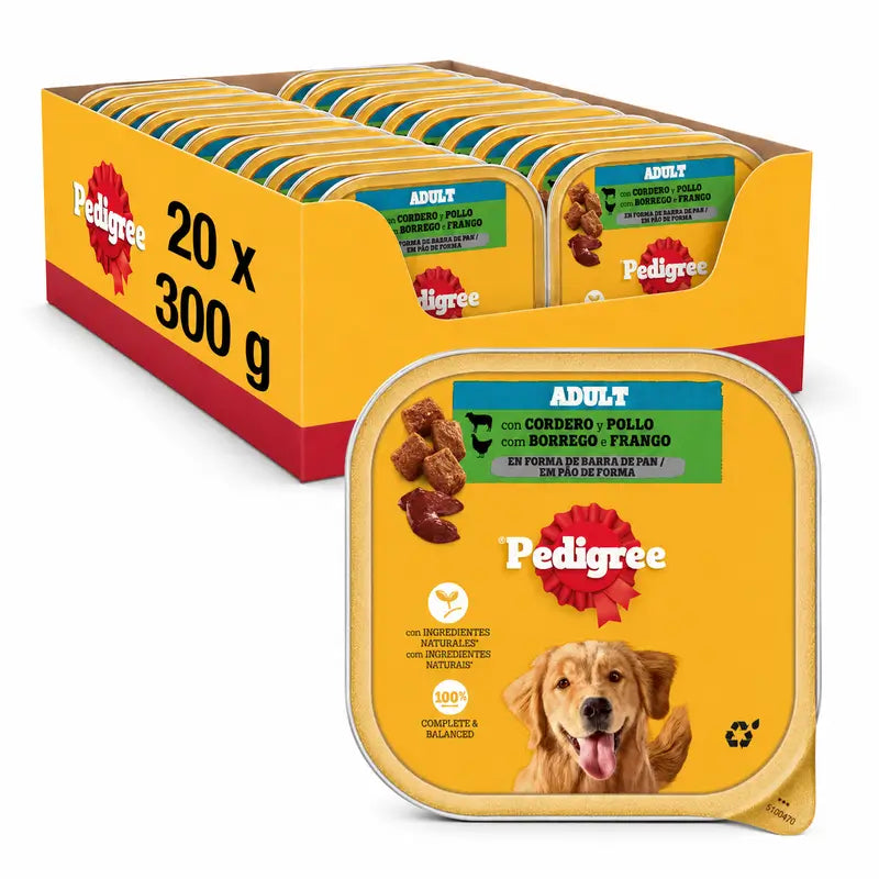 Pedigree Huhn Lamm Portionspackung 20X300Gr
