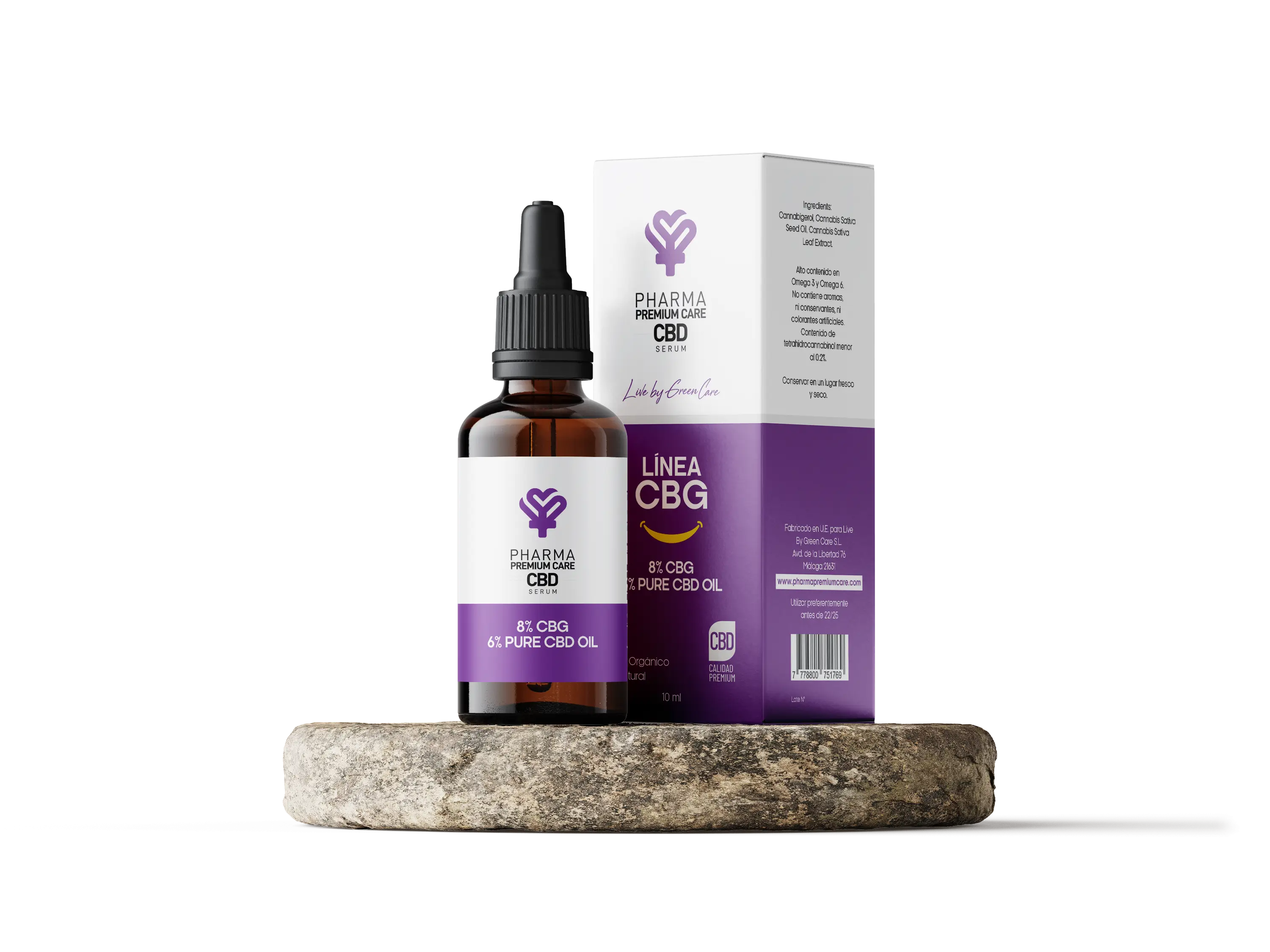 Pharma Premium Care Serum 8% CBG 6% CBD , 10 ml