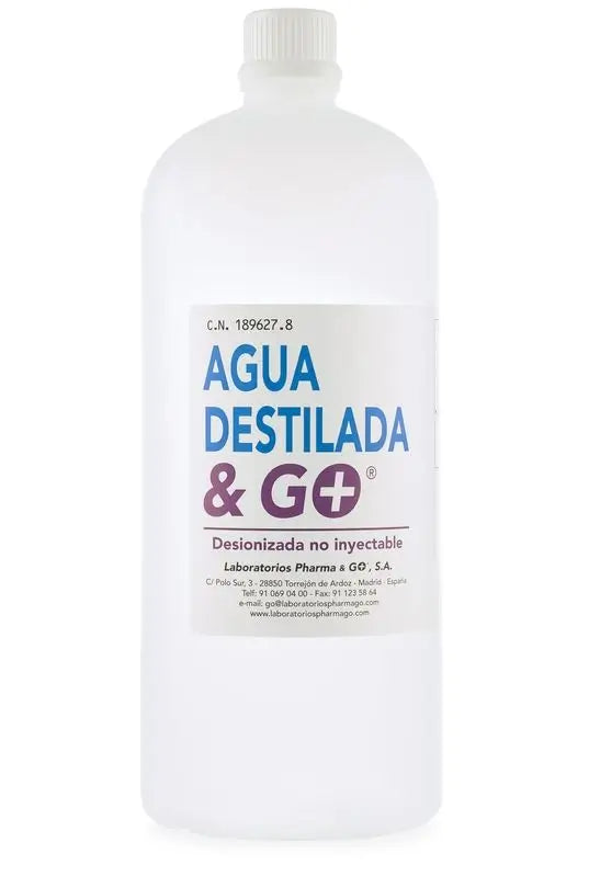 Pharma & Go Distilled Water 1000Ml.