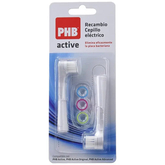 PHB ACTIVE ELEKTRISCHE ZAHNBÜRSTE NACHFÜLLUNG 2 STÜCK