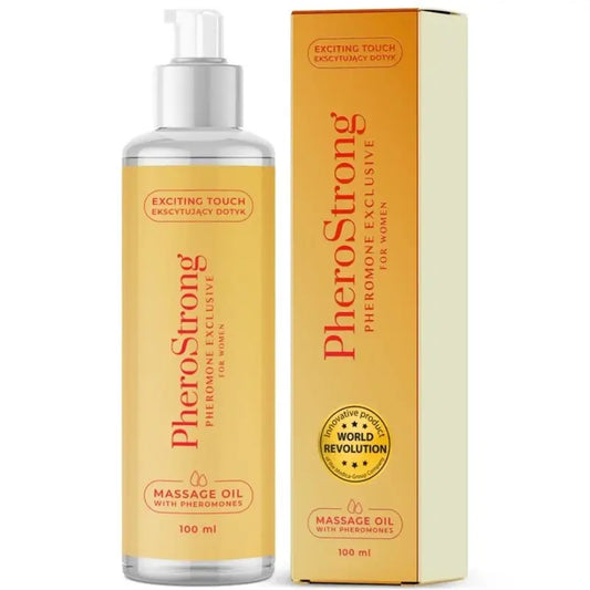 Pherostrong Exklusives Massageöl für Frauen, 100 ml