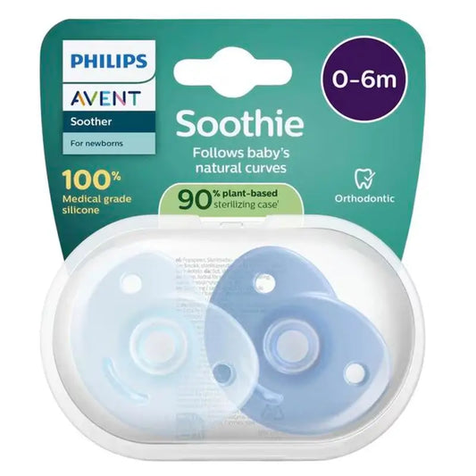 Philips Avent Soothie Soothing 2 Schnuller 0-6m Baby Junge