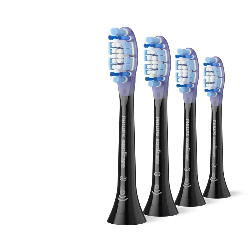 Philips Sonicare Diamondclean Sonicare-Köpfe Schwarz 3er-Pack