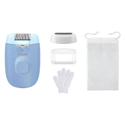 Philips Epilierer Serie 4000 Schnurgebundener Epilierer Blau