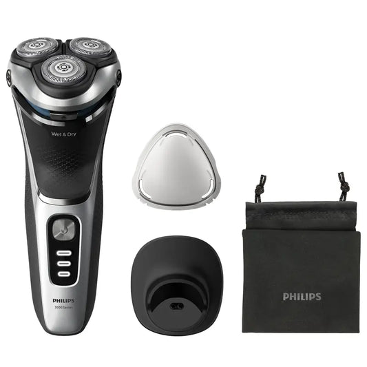 Philips Rasierer Serie 3000 Nass & Trocken Comfortcut, 4D-Köpfe