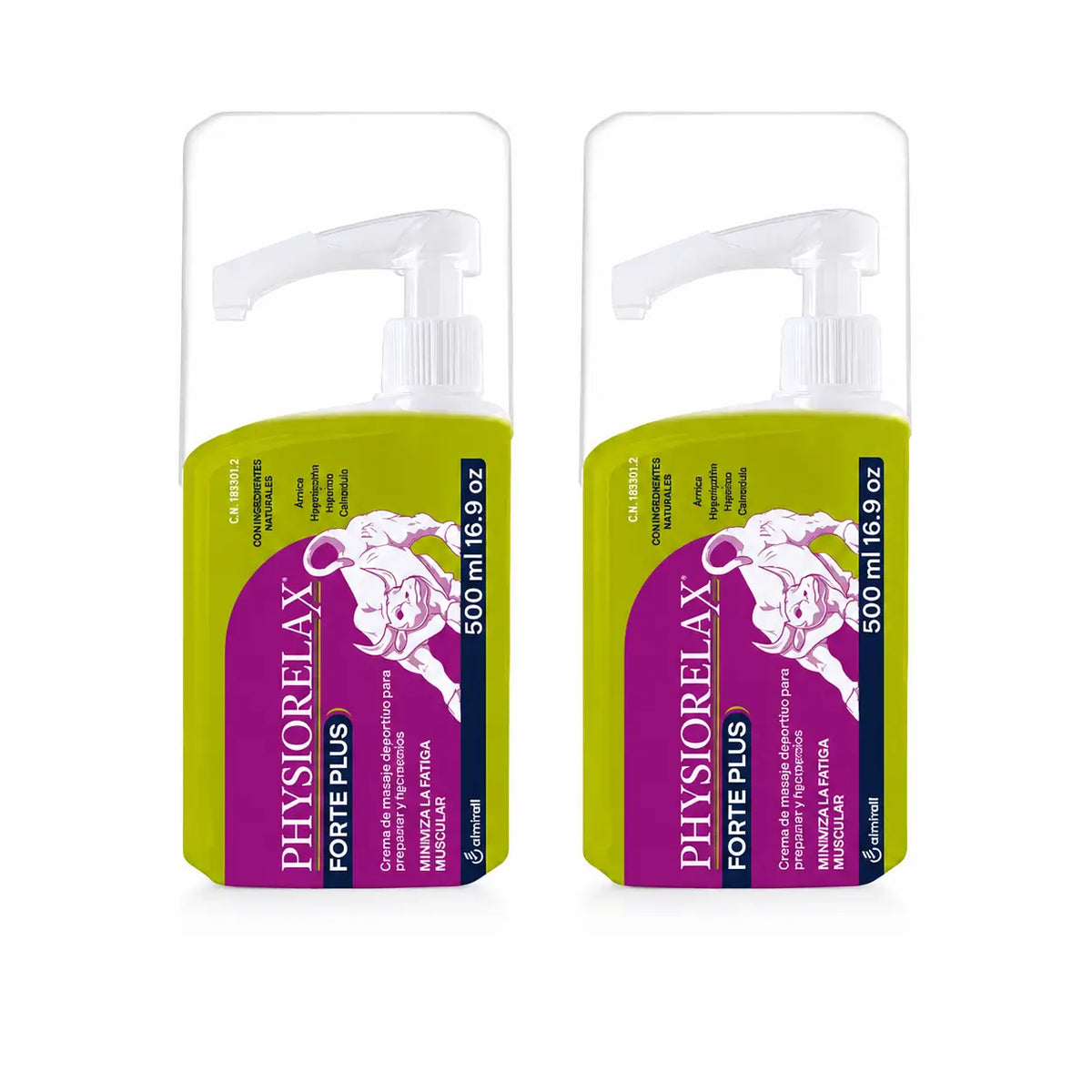 Physiorelax Forte Plus Creme, Packung 2 x 500ml