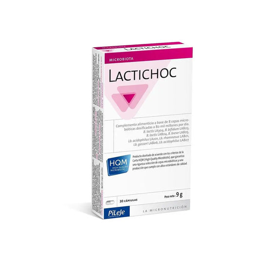 Pileje Lactichoc 20 Capsules