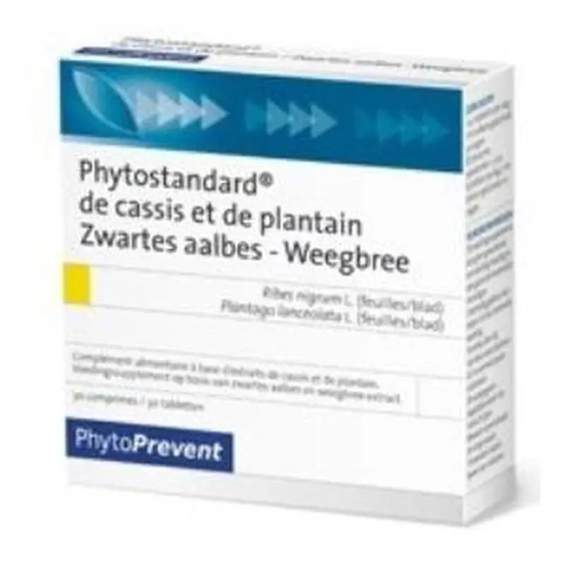 Pileje Phytostandard Black Currant-Llanthen 30 Tablets