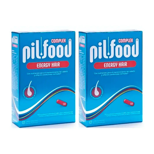 Pilfood Complex Haar- und Nagelnährstoffe, Packung mit 2 x 120 Tabletten
