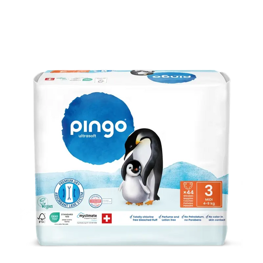 Pingo Ökologische Windeln Größe 3 (4-9 kg), 44 Stück