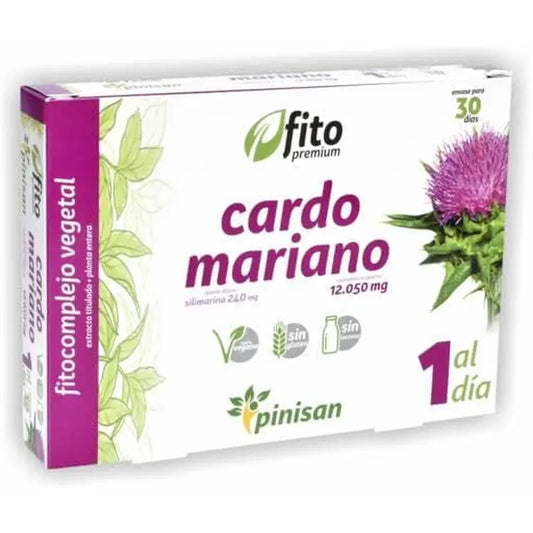 Pinisan Fitopremium Mariendistel, 30 Kapseln