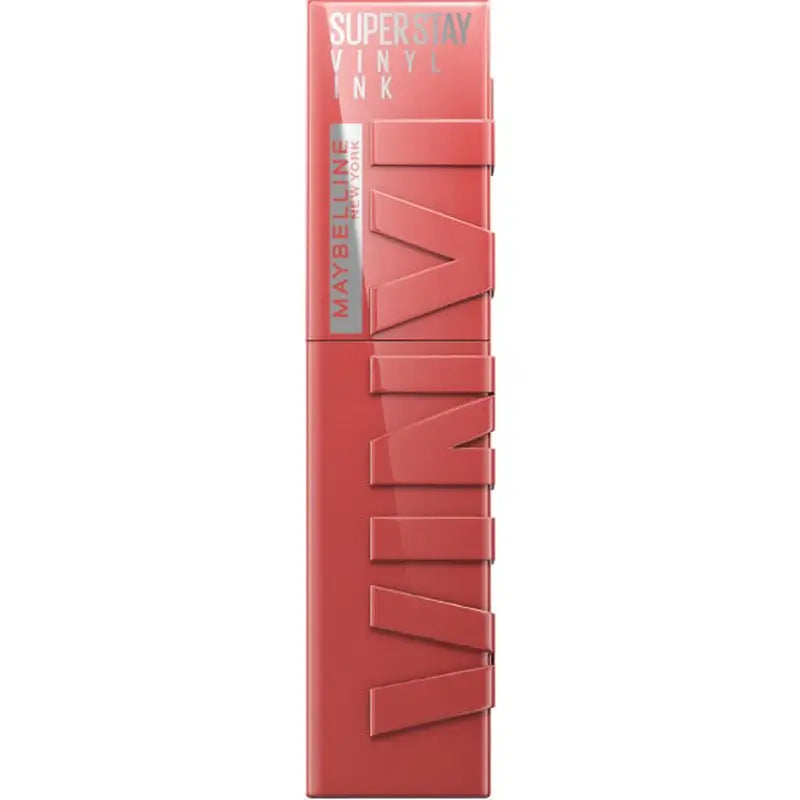 Maybelline New York Superstay Vinyl Ink Lippenstift, Farbton 15 Pfirsichfarben