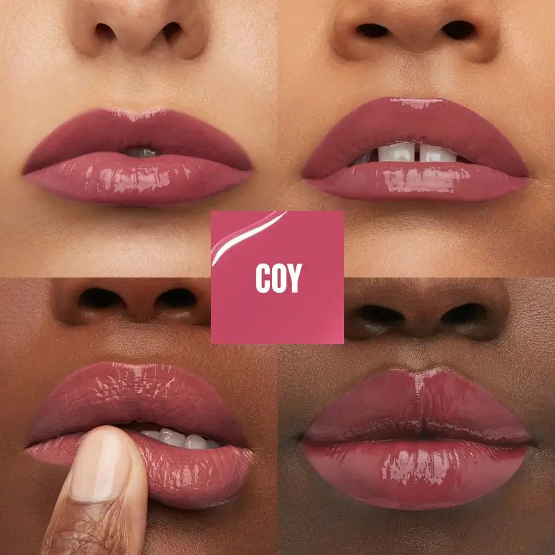 Maybelline New York Superstay Vinyl Ink Lippenstift, Farbton 20 Coy