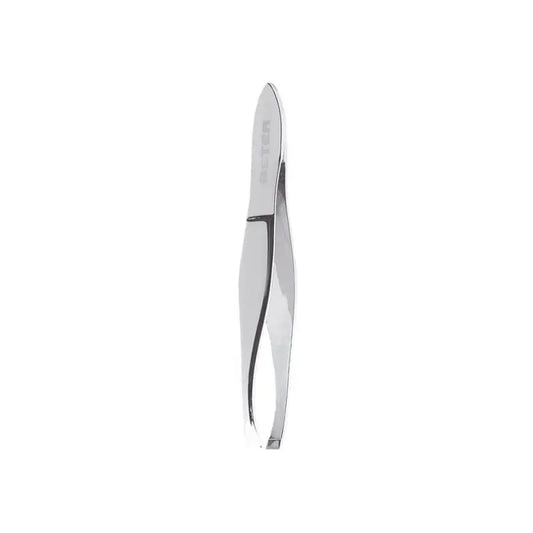Beter Tweezers Straight Tip Chrome Tweezers 7.2 cm