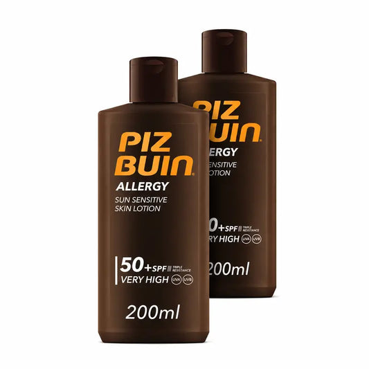 Piz Buin Allergy Sonnencreme für den Körper LSF 50, 2er-Pack à 200 ml