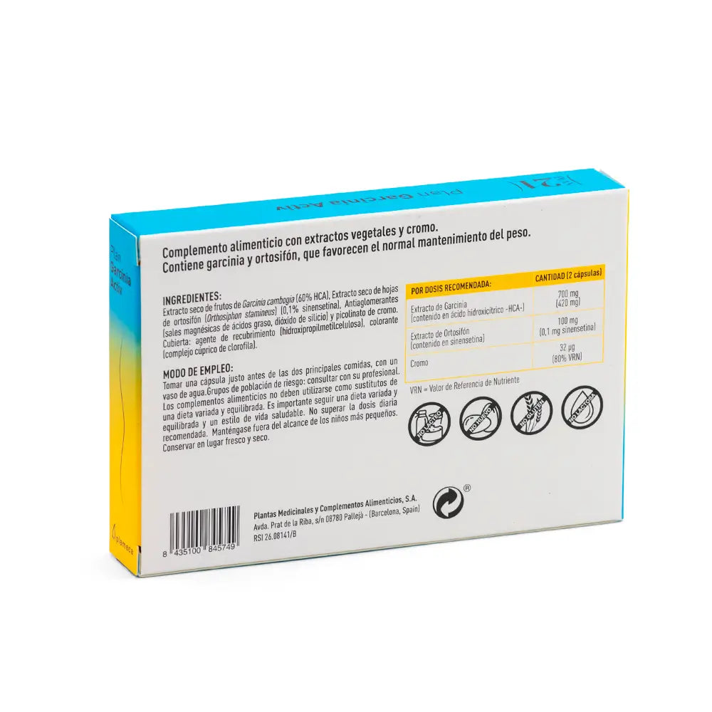 Plameca Plan Garcinia Activ 60 Kapseln